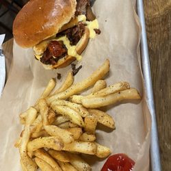 Crawford Brew Works - Brisket sandwich