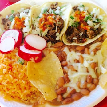 Marielas Taco - 3 tacos plate $5.50. Yum!! - Mexican Near Me - Los Angeles, California Marielas Taco - 3 tacos plate $5.50. Yum!! - Mexican Near Me - Los Angeles, California