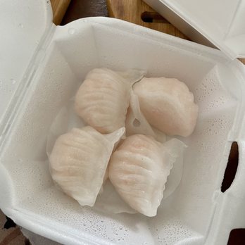Dynasty - Shrimp Dumpling (harkow) - the classic dimsum dish / Mar. 2024 - Cantonese Near Me - Boston, Massachusetts