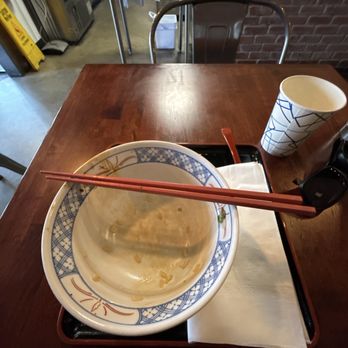 Donburi Station - Seattle - Empty bowl happy man - Japanese Near Me - Seattle, Washington Donburi Station - Seattle - Empty bowl happy man - Japanese Near Me - Seattle, Washington