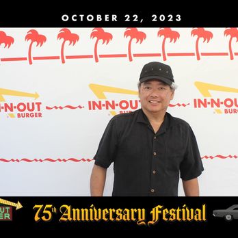 Open Air Photobooth - In-N-Out 75th Anniversary - Photo Booth Rentals Near Me