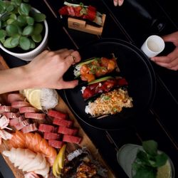Chef's Sashimi Platter + Hand Rolls