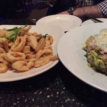 Chef Mike's ABG - Thai style calamari and Mediterranean chopped salad - Seafood Near Me - Seaside Park, New Jersey