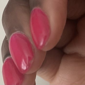 Magic Nails & Lash - Dip nail chipping on middle finger. - Nail Salons Near Me - Arvada, Colorado