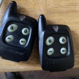 Two clickers he supposedly fixed Two clickers he supposedly fixed