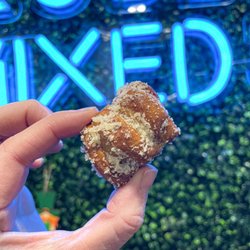 Quench It! Soda - Parmesan Garlic pretzel bites