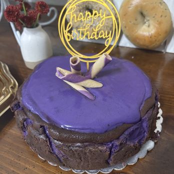 Sage and Whisk - Ube basque cheesecake - Desserts Near Me Sage and Whisk - Ube basque cheesecake - Desserts Near Me
