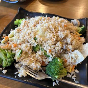 Edo Japan - Veggie Fried Rice - Sushi Bars Near Me - Pearland, Texas