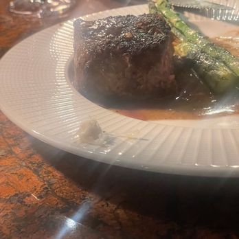 Ostrea Detroit - Steak served with asparagus - Seafood Near Me - Detroit, Michigan