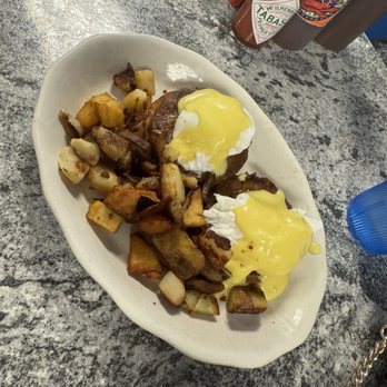 Becky's Diner - Turkey Sausage Benedict - American Near Me - Portland, Maine Becky's Diner - Turkey Sausage Benedict - American Near Me - Portland, Maine