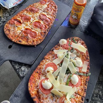 Topgolf - Pepperoni & Margherita Flatbread - Golf Near Me - Roseville, California Topgolf - Pepperoni & Margherita Flatbread - Golf Near Me - Roseville, California