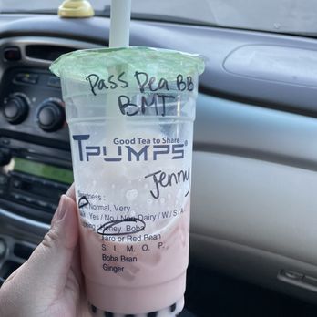 Tpumps - Passion fruit, Peach, and Blackberry Black Milk Tea - Coffee & Tea Near Me - San Francisco, California Tpumps - Passion fruit, Peach, and Blackberry Black Milk Tea - Coffee & Tea Near Me - San Francisco, California