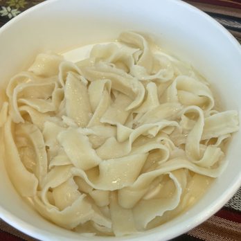 Noodle St - Hand cut noodles for the braised chicken - Noodles Near Me - Eastvale, California