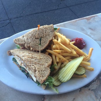 Fred's Coffee Shop - Teriyaki glazed chicken sandwich - Coffee & Tea Near Me - Sausalito, California Fred's Coffee Shop - Teriyaki glazed chicken sandwich - Coffee & Tea Near Me - Sausalito, California