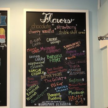 Melt - Menu - Ice Cream & Frozen Yogurt Near Me - North Myrtle Beach, South Carolina
