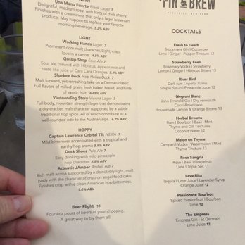 Fin & Brew - Beer and cocktail - New American Near Me - Peekskill, New York