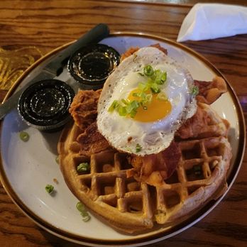 Harp & Clover - Chicken and waffle. Highly recommend - Irish Near Me - Gadsden, Alabama Harp & Clover - Chicken and waffle. Highly recommend - Irish Near Me - Gadsden, Alabama