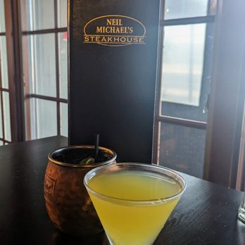 Neil Michael's Steakhouse - Peach Martini & Ginger beer - Steakhouses Near Me - Hazlet, New Jersey Neil Michael's Steakhouse - Peach Martini & Ginger beer - Steakhouses Near Me - Hazlet, New Jersey