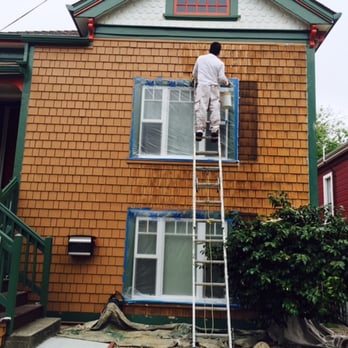 FJ construction - New wood siding, staining, and protecting. - General Contractors Near Me - San Pablo, California