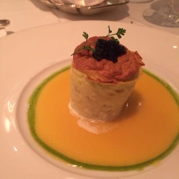 Le Papillon - Dungeness crab soufflé - French Near Me - San Jose, California