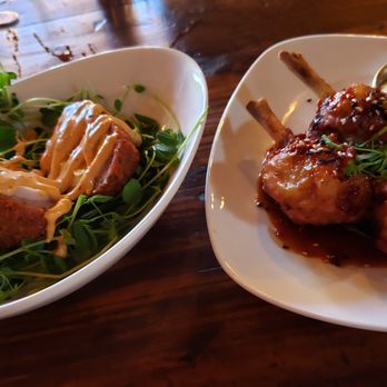El Moro Spirits & Tavern - The Scotch Egg and Sambal Lollypops - YUM! - New American Near Me - Durango, Colorado El Moro Spirits & Tavern - The Scotch Egg and Sambal Lollypops - YUM! - New American Near Me - Durango, Colorado