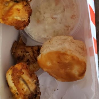 KFC - Pathetically dry, tasteless and small 2 breasts and 1 wing combo - Chicken Wings Near Me - El Cajon, California