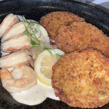 C&W Steakhouse - Pickled Shrimp and Fried Green Tomatoes - Steakhouses Near Me - Charlotte, North Carolina