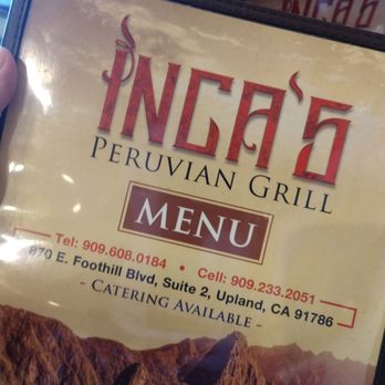 Inca's Peruvian Grill - Peruvian Near Me - Upland, California Inca's Peruvian Grill - Peruvian Near Me - Upland, California