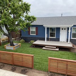 Johnny's Landscape & Maintenance - Front yard project almost complete.
