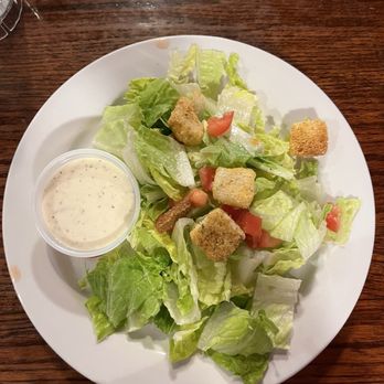 Faccia Luna Pizzeria - Green salad with creamy pepper Parmesan dressing - Pizza Near Me - State College, Pennsylvania Faccia Luna Pizzeria - Green salad with creamy pepper Parmesan dressing - Pizza Near Me - State College, Pennsylvania