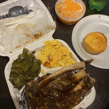 Henry's Soul Cafe - BBQ Ribs Candied Yams Macaroni and Cheese Fresh Greens Cornbread - Southern Near Me - Washington, DC, District of Columbia Henry's Soul Cafe - BBQ Ribs Candied Yams Macaroni and Cheese Fresh Greens Cornbread - Southern Near Me - Washington, DC, District of Columbia