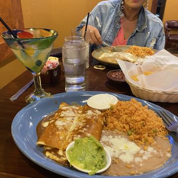 Casa Azteca - Cheese enchiladas and she had chille verde. And don't forget the margarita, the drink not her . - Mexican Near Me - Milpitas, California Casa Azteca - Cheese enchiladas and she had chille verde. And don't forget the margarita, the drink not her . - Mexican Near Me - Milpitas, California