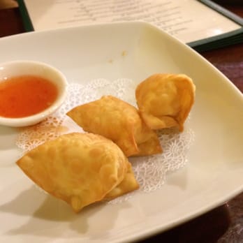 Thai Sweet Basil - Puffy light crab Rangoon - Thai Near Me - Tampa, Florida Thai Sweet Basil - Puffy light crab Rangoon - Thai Near Me - Tampa, Florida