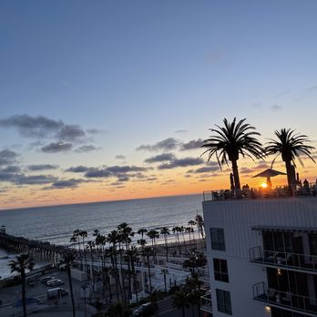Mission Pacific Beach Resort - View from Rooftop Bar - Resorts Near Me - Oceanside, California Mission Pacific Beach Resort - View from Rooftop Bar - Resorts Near Me - Oceanside, California