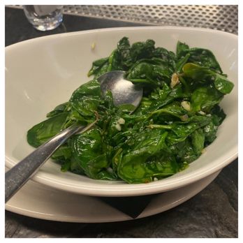 Old Brea Chop House - Sautéed Spinach - Steakhouses Near Me - Brea, California