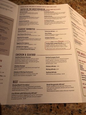 Menu photo 6 Olive Garden Italian Restaurant Palmdale, CA
