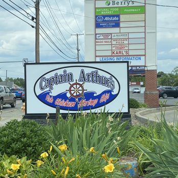 Captain Arthur's - Street Signage - Fish & Chips Near Me - Youngstown, Ohio