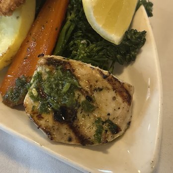 Chef Michael's - Sword Fish - "Adriatic" grilled, and then napped w/ our olive oil & herb concoction - Seafood Near Me - Islamorada, Florida