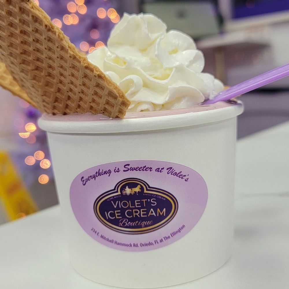 Violets Ice Cream Boutique - The Bohemian Raspberry - Ice Cream & Frozen Yogurt Near Me - Oviedo, Florida Violets Ice Cream Boutique - The Bohemian Raspberry - Ice Cream & Frozen Yogurt Near Me - Oviedo, Florida