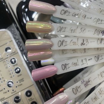 Highland Nails & Spa - Gel Chrome manicure options - Nail Salons Near Me - Austin, Texas