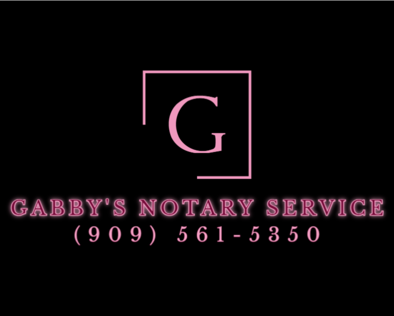 GABBY’S NOTARY SERVICE 14976 Foothill Blvd, Fontana, California