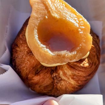 Michi Michi - Pear croissant.. my apologies as I forgot to take a picture of the actual name... - Bakeries Near Me - San Diego, California Michi Michi - Pear croissant.. my apologies as I forgot to take a picture of the actual name... - Bakeries Near Me - San Diego, California