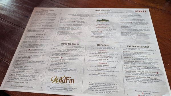 Menu photo 3 WildFin American Grill Issaquah, WA Menu photo 3 WildFin American Grill Issaquah, WA