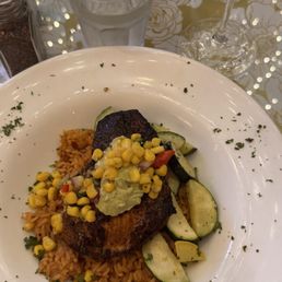 blackened swordfish