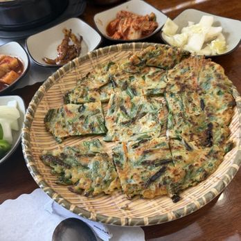 Jinsol Gukbap 8th - leek pancake - Korean Near Me - Los Angeles, California Jinsol Gukbap 8th - leek pancake - Korean Near Me - Los Angeles, California