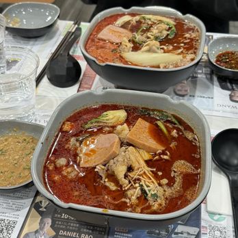 YGF Malatang - 0.93lb & 1.28lb of beef bone broth with extra spicy spice level - Chinese Near Me - Rowland Heights, California YGF Malatang - 0.93lb & 1.28lb of beef bone broth with extra spicy spice level - Chinese Near Me - Rowland Heights, California