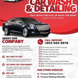 Back to Life - Here is my flier with my prices