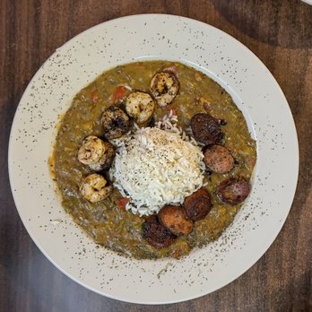 Bones French Quarter - a bowl of stew and rice - Dive Bars Near Me - Ballwin, Missouri Bones French Quarter - a bowl of stew and rice - Dive Bars Near Me - Ballwin, Missouri