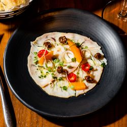 Sorriso Modern Italian Kitchen - Swordfish Carpaccio