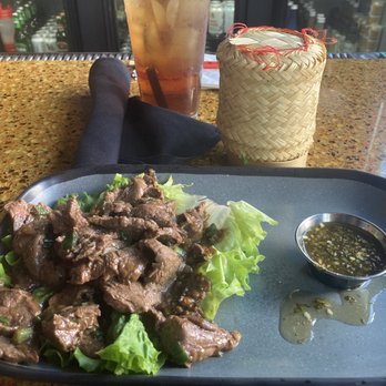 Le Thai - Waterfall beef!! Yummy - Thai Near Me - Las Vegas, Nevada